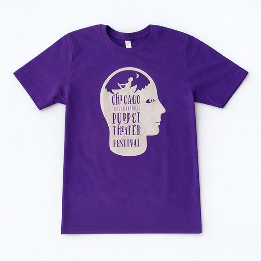 *Puppet Fest Logo Purple T-Shirt