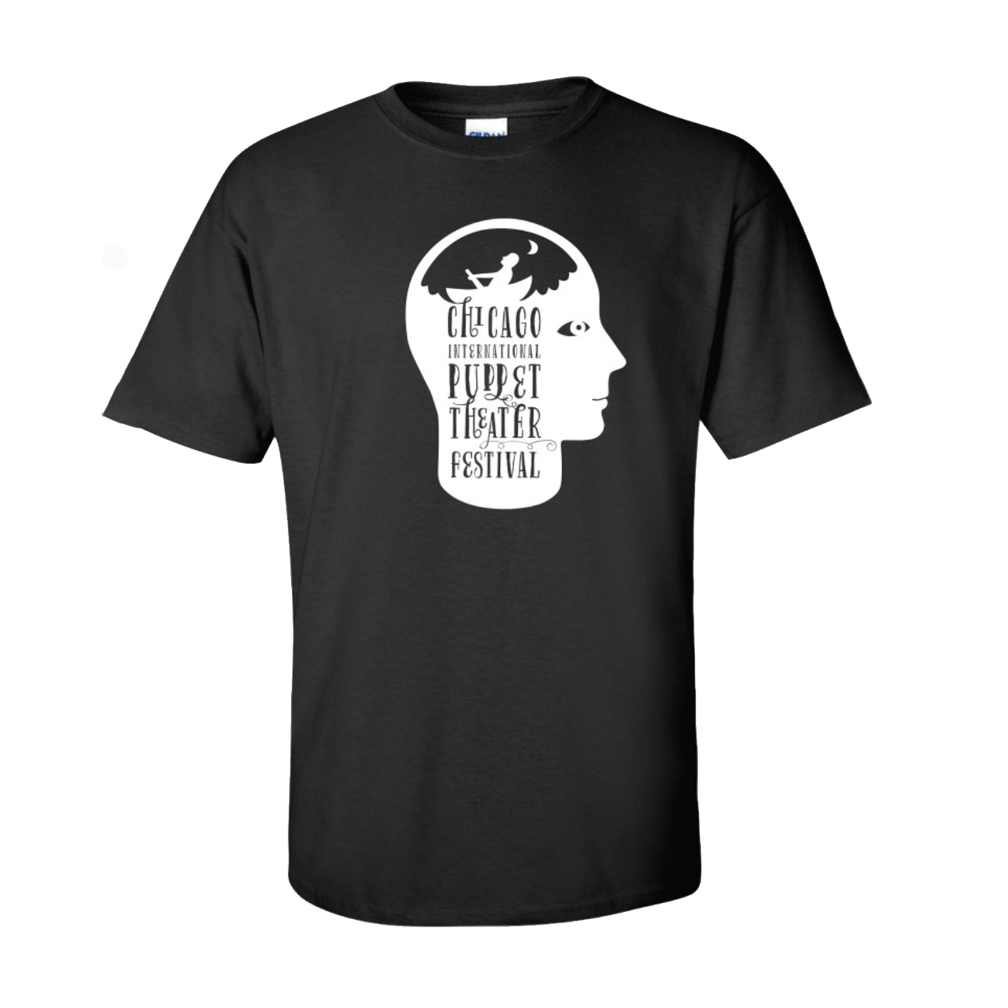 *Puppet Fest Logo Black T-Shirt